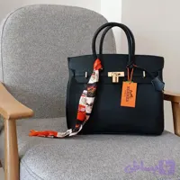 کیف زنانه مجلسی دستی هرمس مستر کوالیتی مشکی دخترانه اسپرت وارداتی بزرگ Hermes