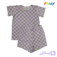 تی شرت و شورت چهارخونه کد۷