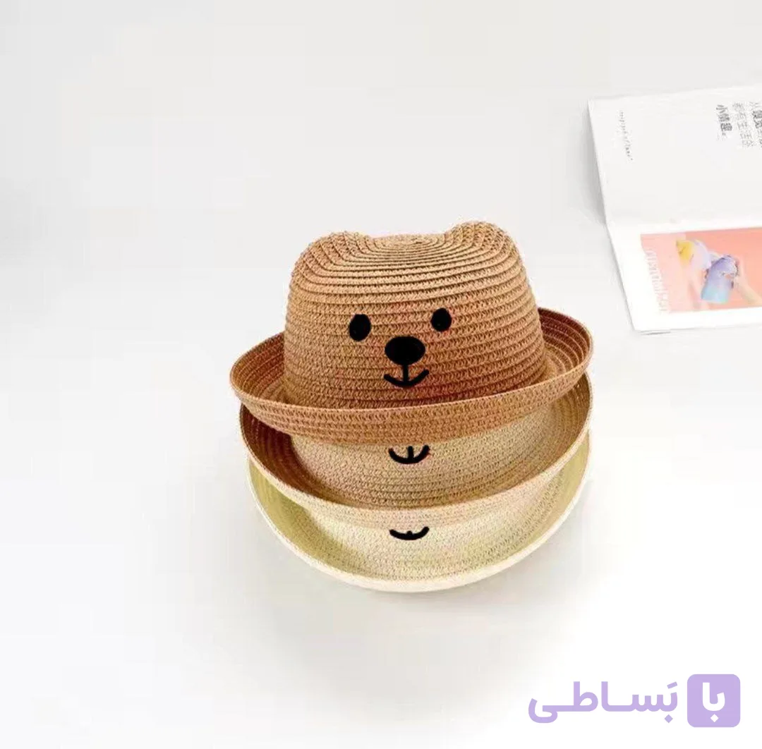 کلاه حصیری گوشدار