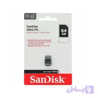فلش مموری سن دیسک مدل Ultra Fit ظرفیت 64 گیگابایت سرعت 300mb/s