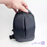 بادی بگ وسط زیپ مشکی اسپرت