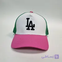 کلاه نقابدار پولو چند رنگ پشت توری