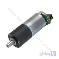 موتور DC گیربکس دار با انکدر 12 ولت 70 دور مدل RK-370CW