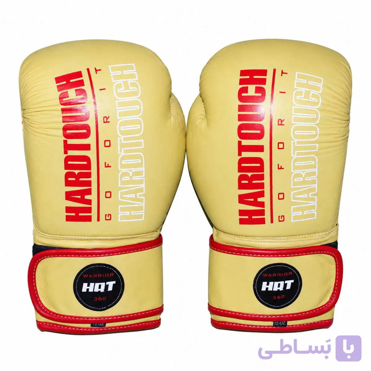 دستکش بوکس HIT Hard Touch زرد مناسب تمرین، اسپارینگ و کیسه بوکس