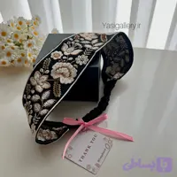 هدبند سوزندوزی دیبا‌ طرح سنتی و خاص |یاسی گالری