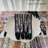 هدبند سوزندوزی دورا(مشکی)