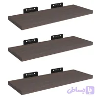 شلف دیواری مدل هرمی کد DN4015 مجموعه سه عددی