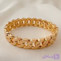 دستبند النگویی کارتیر طلایی طرح طلا تک دست پرطرفدار