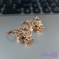 گوشواره دخترانه و زنانه فشن طرح گرگ