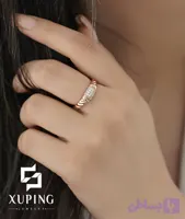 انگشتر ژوپینگ اصل با روکش طلا کد XPR816