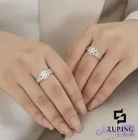 انگشتر ژوپینگ اصل با روکش طلا کد XPR915