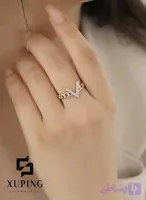 انگشتر ژوپینگ اصل با روکش طلا کد XPR899
