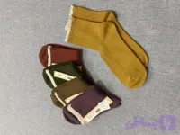 جوراب زنانه نیم ساق گیپور دار وارداتی