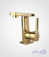 شیر روشویی راسان مدل دنیس طلایی