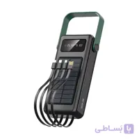 پاوربانک خورشیدی 30000 میلی‌آمپر گرین لاین مدل Solar Max