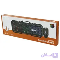 کیبورد و ماوسgaming گلد اسکار مدل KB9001