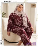 بلوز و شلوار بیگ سایز زنانه sexen کد 40955