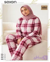 بلوز و شلوار بیگ سایز زنانه sexen کد 40959