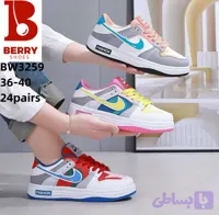 کفش نایک جردن زنانه سایز36تا40شرکت Berry مدل 3259 (کد OGC92)