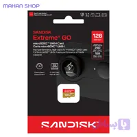 کارت حافظه microSD سن دیسک مدل Extreme GO microSD UHS-I سرعت 240 مگابایت – ظرفیت 128 گیگابایت