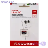 کارت حافظه microSD سن دیسک مدل Ultra GO microSD UHS-I سرعت 190 مگابایت – ظرفیت 256 گیگابایت