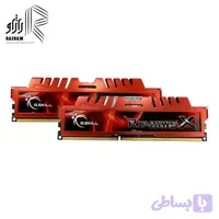 رم دسکتاپ ۸ گیگابایت DDR3 برند G.SKILL تک کاناله فرکانس 1333 مگاهرتز مدل RIPJAWS X تایمینگ CL9
