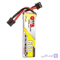 باتری GNB لیپو ۲ سل ۶۶۰ میلی آمپر | اف پی وی | GAONENG GNB LiHV 2S 7.6V 660mAh 90C XT30 LiPo Battery Long Type