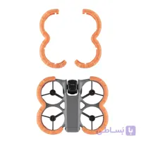 بامپر و محافظ دور بدنه آواتا ۳۶۰ | STARTRC DJI Avata EVA Propeller Guard – Orange Crash Protection Ring for Bulk/OEM