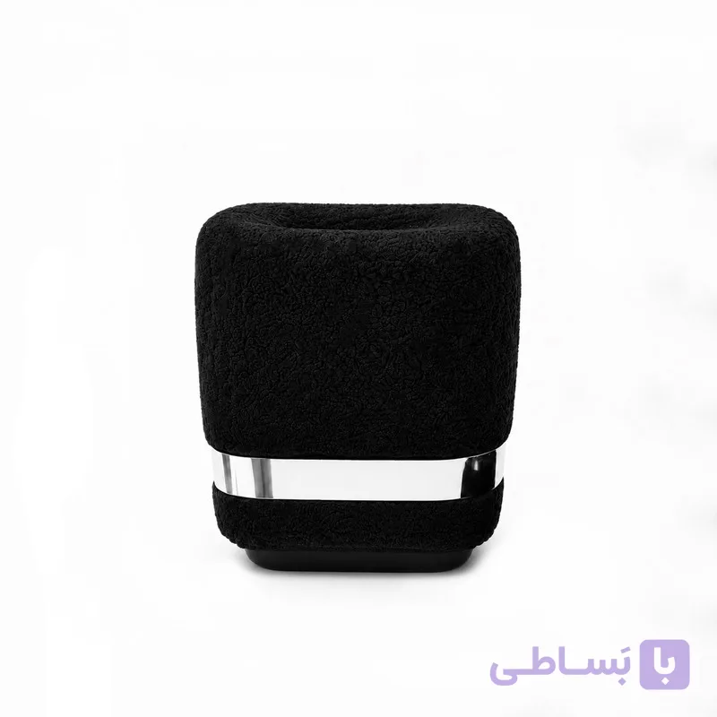 سطل زباله معمولی مدل آرتا کمربند استیل 20 لیتر