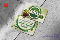طرح لایه باز کارت ویزیت فروشگاه زیتون | طرح کارت ویزیت حرفه‌ای و جذاب کد 547