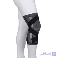 زانوبند ژاکارد با کش دوبل هوش درمان کد 4019