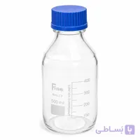 بطری آزمایشگاهی پیرکس درب آبی برند Fine