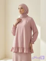 شومیز مجلسی زنانه آرامش صورتی