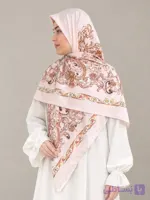 روسری ابریشم ساتن ساحل