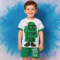 تیشرت و شورت بچه گانه non stop fun