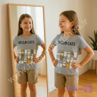 لباس گربه ای دخترانه