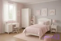 تخت کمد و میز تحریر مدل غزال