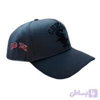 کلاه بک فیت بیسبالی طوسی طرح SX SHICAGO (کد GSFID)