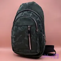 بادی بگ چرم سبز مدل چیریکی
