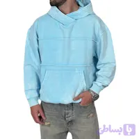 دورس مردانه آبی سه نخ پنبه مدل کلاه ۷