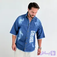 پیراهن جین آبی مدل دیزل (کد ON7BE)