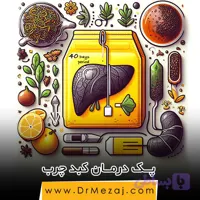 پک درمان کبد چرب نیوشا 100درصد گیاهی و فوری (40روزه) | فروشگاه دکتر مزاج