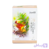 دمنوش گیاهی زیره و چای سبز 12 عددی شاهسوند