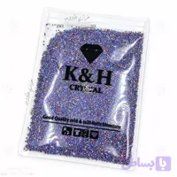نگین جیکو اصلی سایز 6 ( پر طاووسی ) بسته 500 گرمی