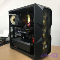 کیس گیمینگ اسمبل شده قدرتمند 6 هسته I5 8500/ RX 580 / RAM 16