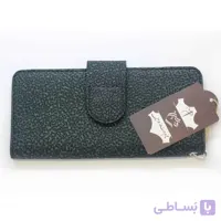 کیف پول سه لَت چرم طبیعی دست‌دوز