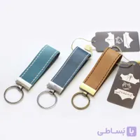 جاکلیدی چرم دست‌دوز در رنگبندی متنوع