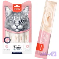 بستنی گربه ونپی با طعم ماهی تن و میگو Tuna & Shrimp وزن 14 گرم - 1عددی - پت شاپ فنچول