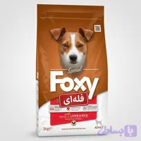 غذای خشک سگ نژاد بزرگ foxy فاکسی 1کیلویی فله - پت شاپ فنچول