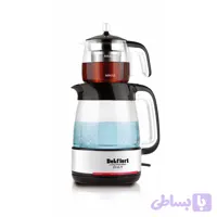 چای ساز روهمی سفید دلفیوری DeLfiori مدل DF400